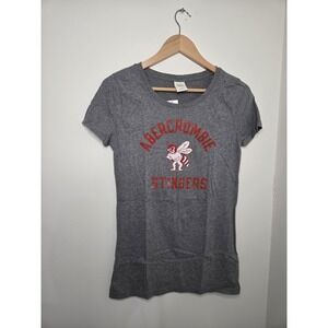 Abercrombie‎ & Fitch Womens Graphic T-Shirt Size L New